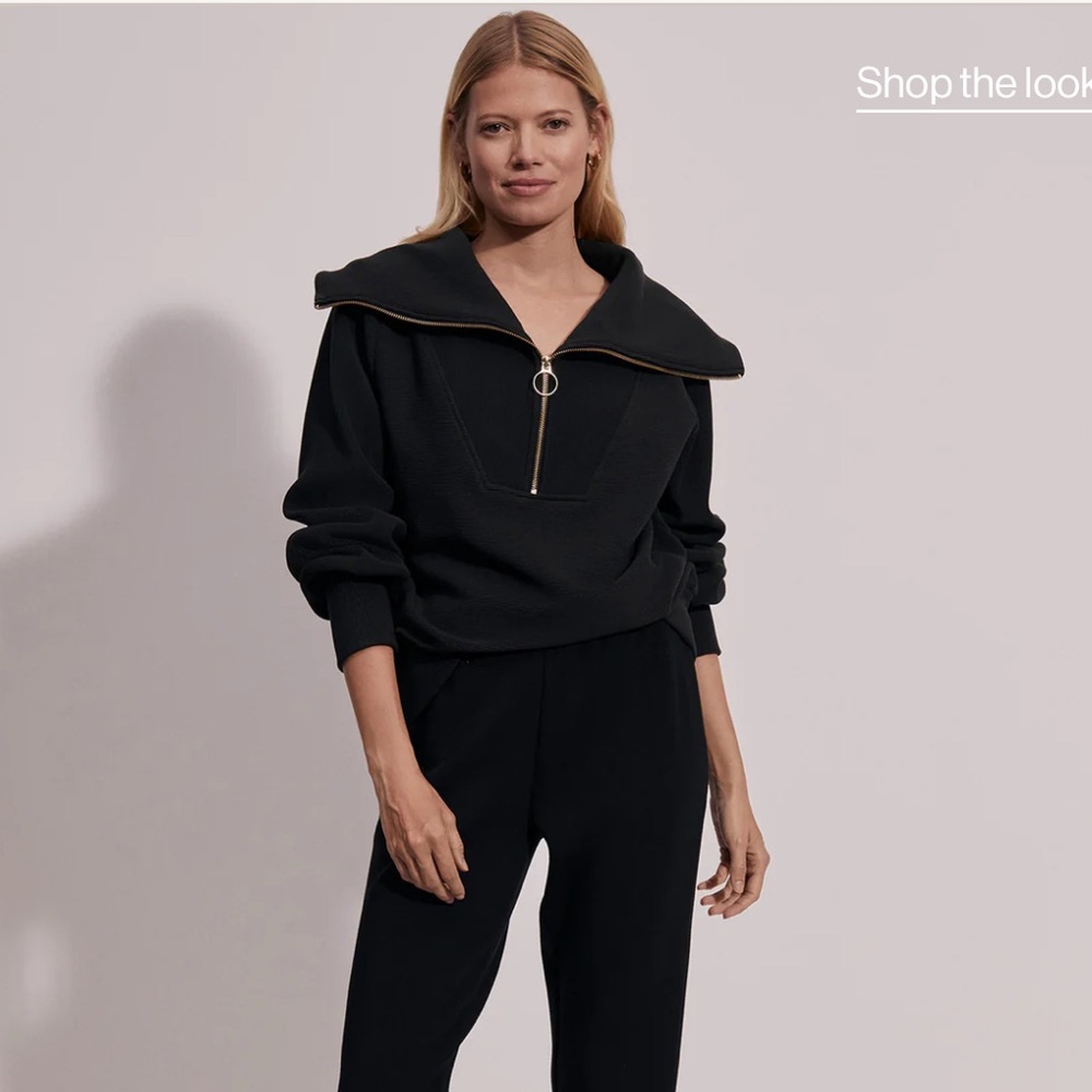 Vine half zip pullover
